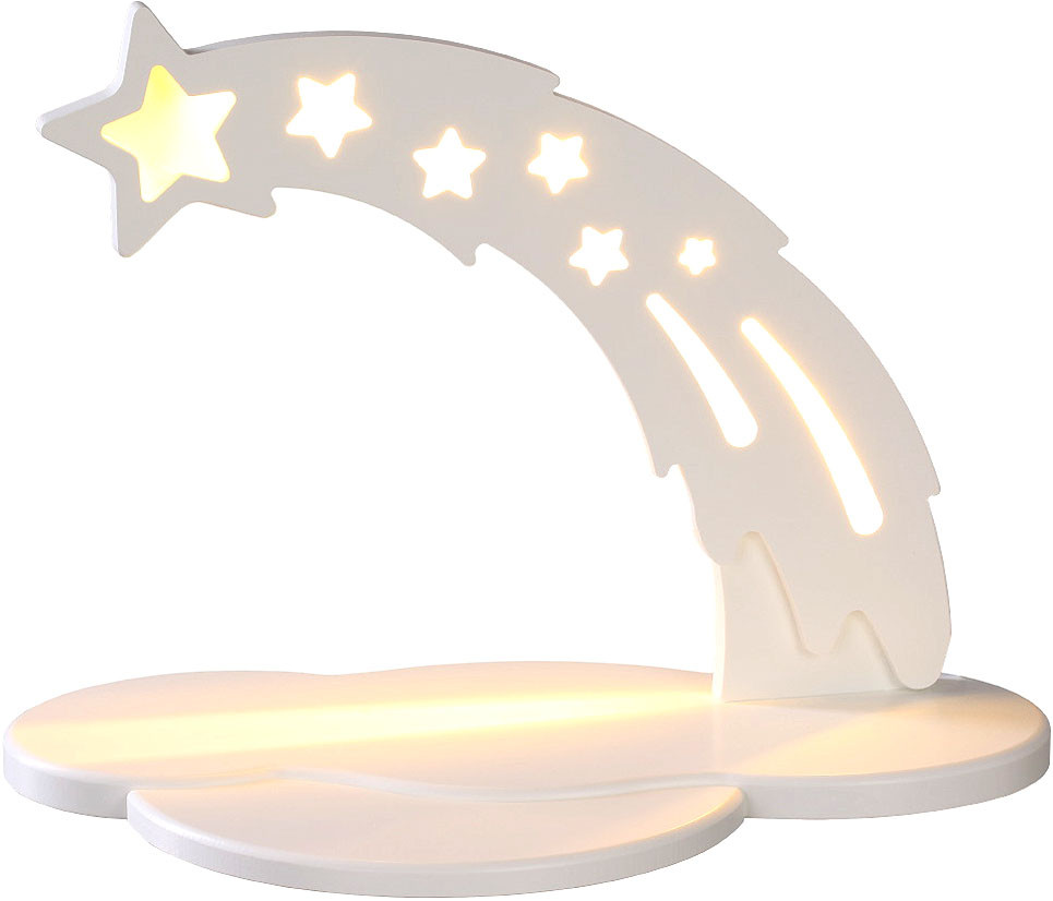 LED-Schweif, weiß - mit Anleger LED-Schweif, weiß - mit Anleger
