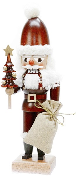 Nussknacker Weihnachtsmann naturfarben Nussknacker Weihnachtsmann naturfarben