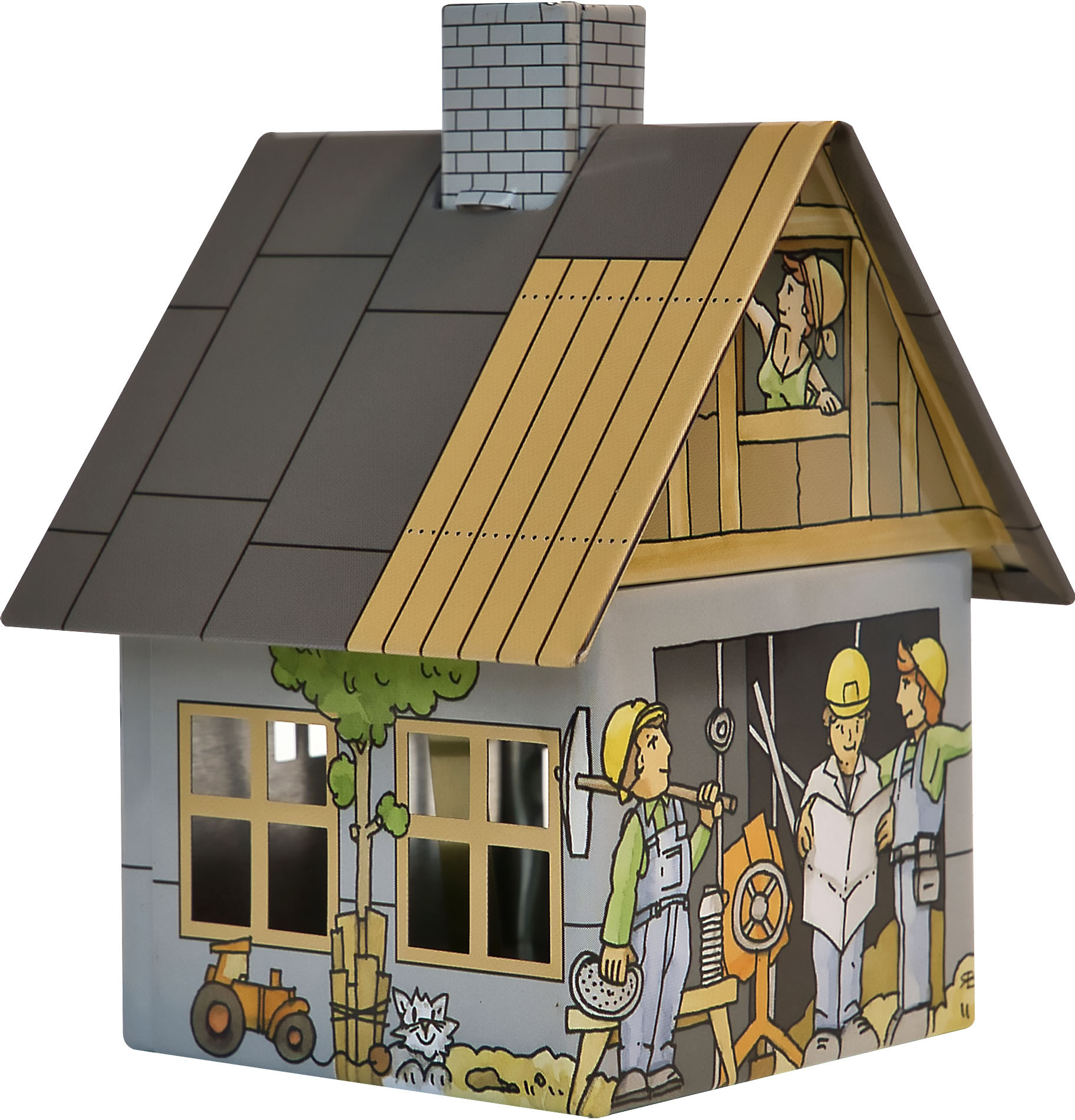 Räucherhaus Baustelle