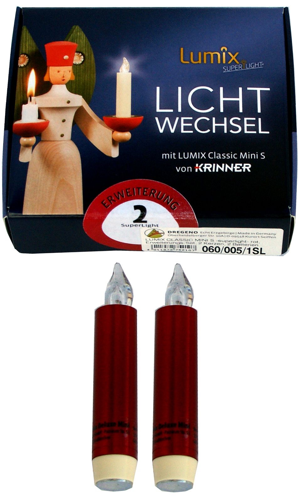 Lumix Classic mini S - Lichtwechsel Erweiterung 2er-Set rot