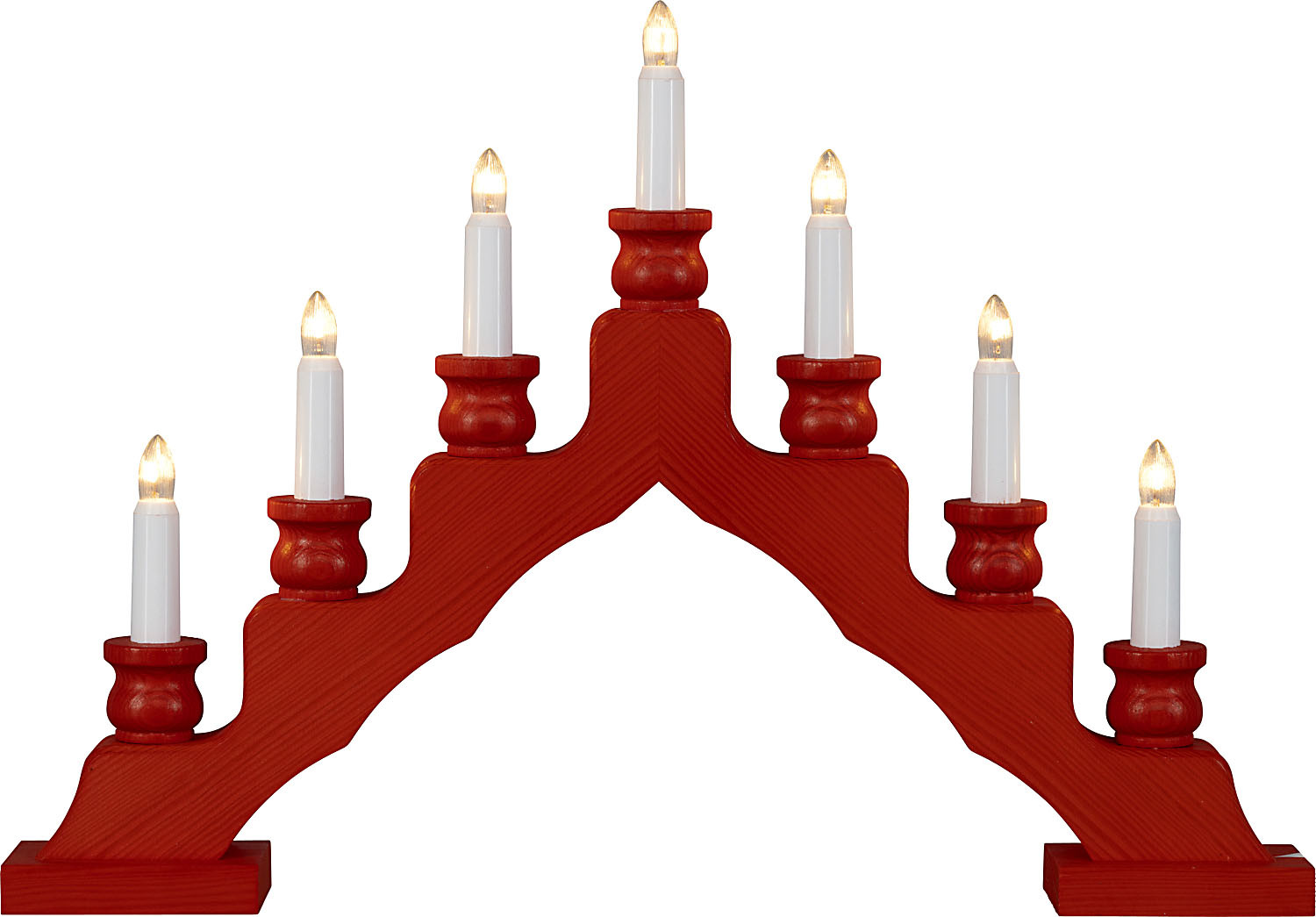 Schwedenleuchter - rot Schwedenleuchter - rot
