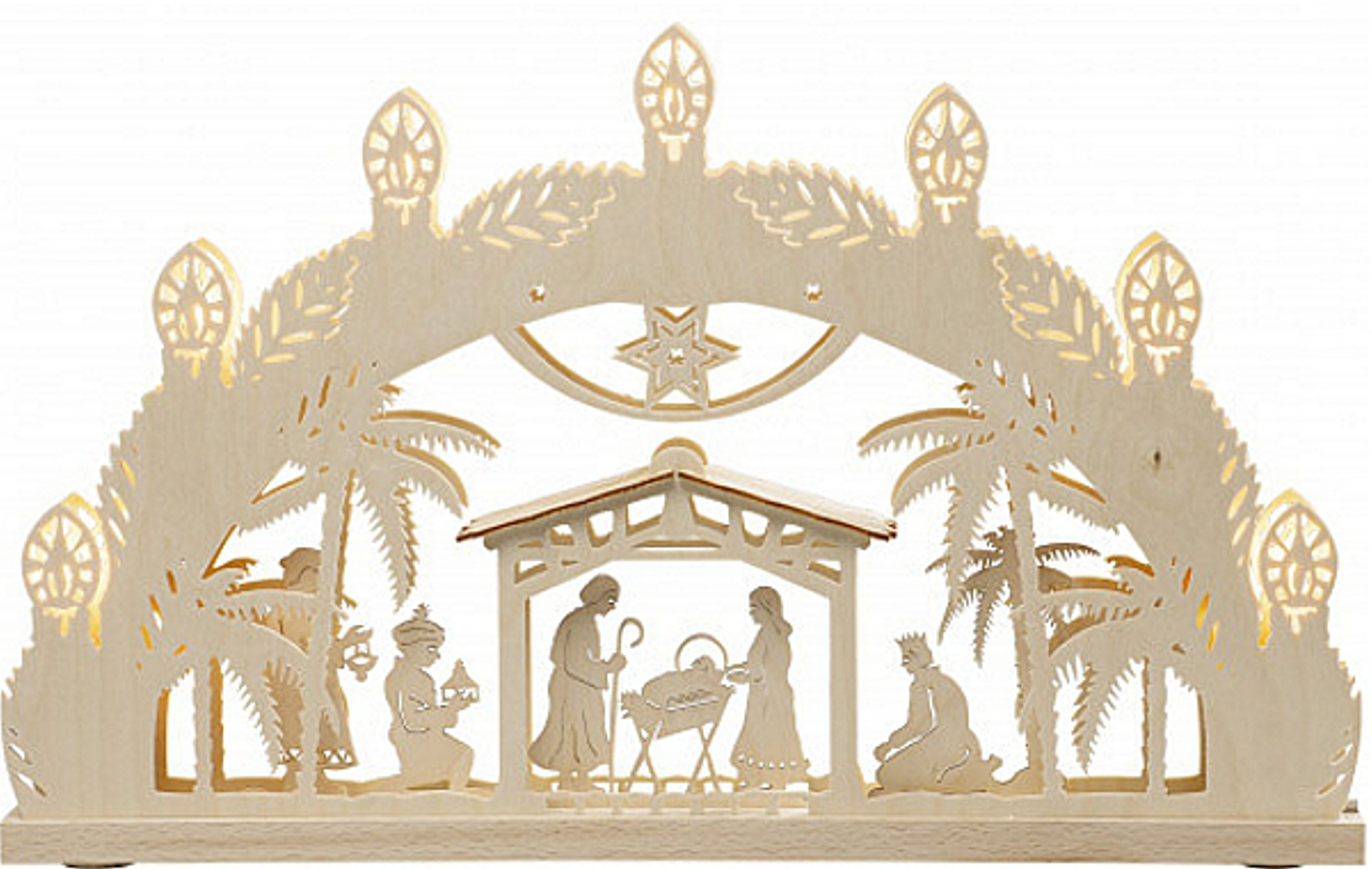 LED Lichterbogen Bethlehem, 7 flg. LED Lichterbogen Bethlehem, 7 flg.
