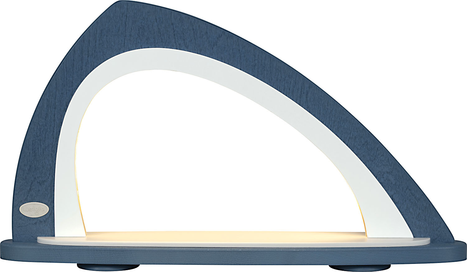 Leerbogen LED, asymmetrisch - blau/weiß Leerbogen LED, asymmetrisch - blau/weiß