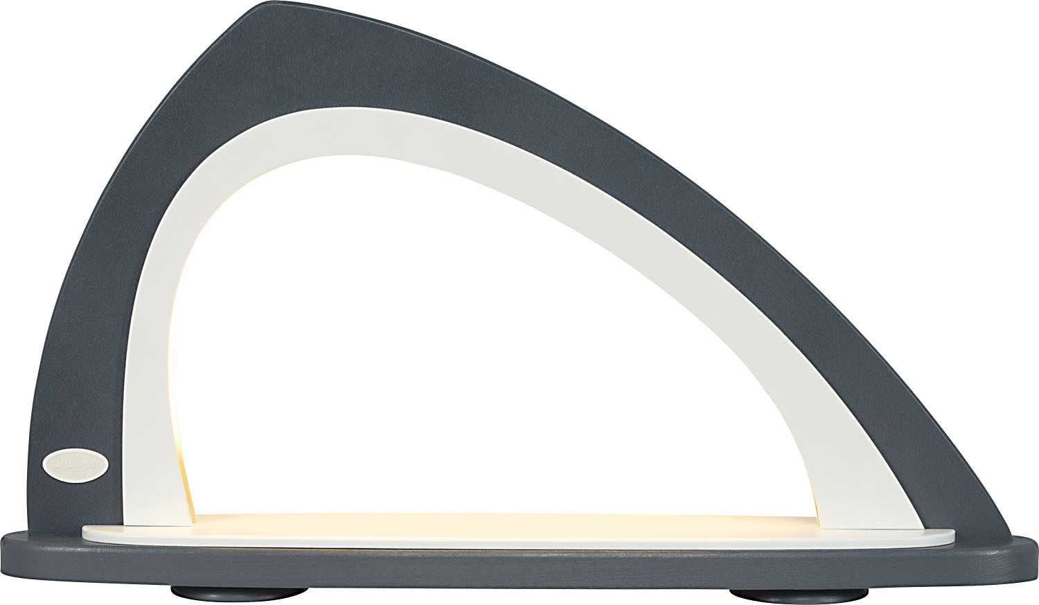 Leerbogen LED, asymmetrisch - grau/weiß Leerbogen LED, asymmetrisch - grau/weiß