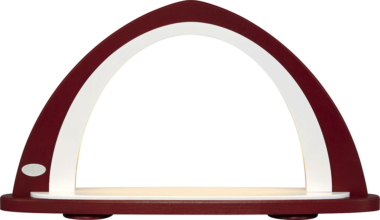Leerbogen LED - bordeaux/weiß Leerbogen LED - bordeaux/weiß
