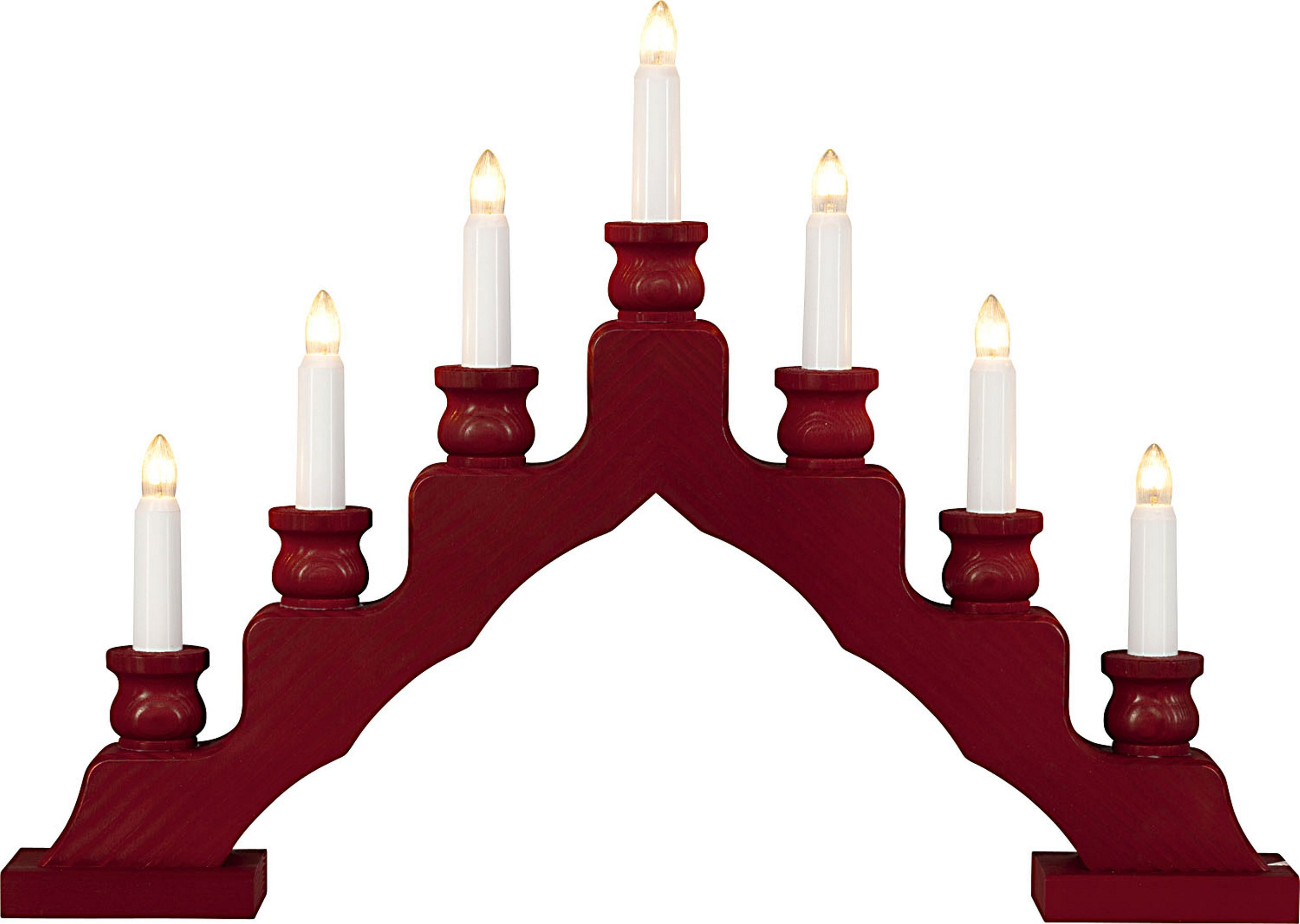 LED Schwedenleuchter - bordeaux LED Schwedenleuchter - bordeaux