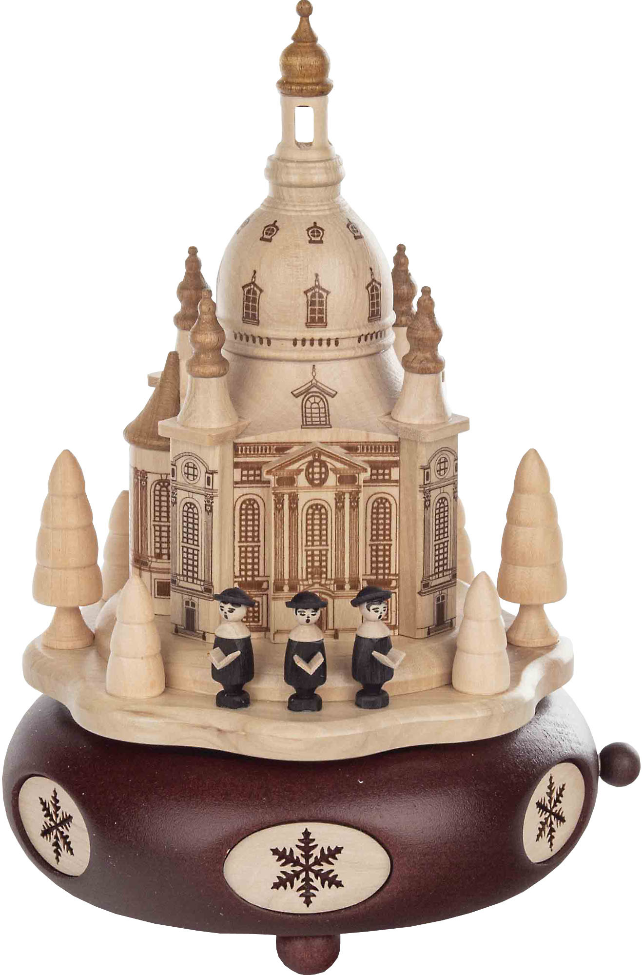 Spieldose Dresdener Frauenkirche mit Sängern Spieldose Dresdener Frauenkirche mit Sängern