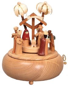 Spieldose Geburt, Natur