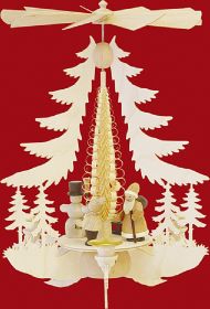 Kleine Pyramide Weihnachtsfiguren - natur Kleine Pyramide Weihnachtsfiguren - natur