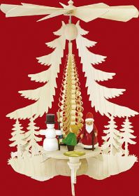 Kleine Pyramide Weihnachtsfiguren - bunt Kleine Pyramide Weihnachtsfiguren - bunt