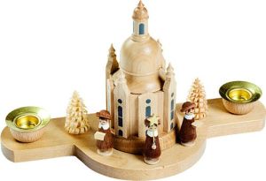 Kerzenhalter mit Dresdner Frauenkirche