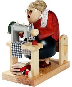 Räucherfigur Schneiderin Räucherfigur Schneiderin