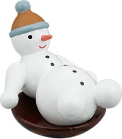 Schneemann Wokfahrer Schneemann Wokfahrer