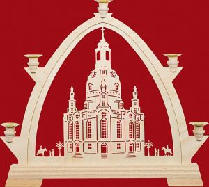 Kleine gotische Bögen für Wachskerzen Frauenkirche Kleine gotische Bögen für Wachskerzen Frauenkirche