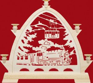 Kleine gotische Bögen für Wachskerzen Eisenbahn Kleine gotische Bögen für Wachskerzen Eisenbahn