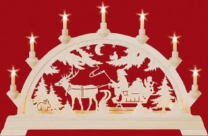 elektr. Schwibbogen Nikolaus elektr. Schwibbogen Nikolaus