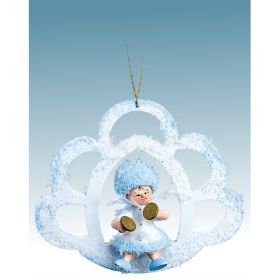 Schneeflöckchen mit Becken auf Wolke Baumbehang Schneeflöckchen mit Becken auf Wolke Baumbehang