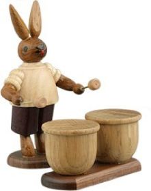 Hase mit Kesselpauke Natur