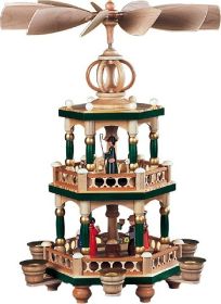 Pyramide heilige Geschichte 2stöckig farbig Pyramide heilige Geschichte 2stöckig farbig