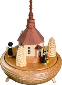 Spieldose Kurrende mit Seiffener Kirche