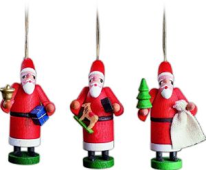 Baumbehang Weihnachtsmann 3-teilig Baumbehang Weihnachtsmann 3-teilig
