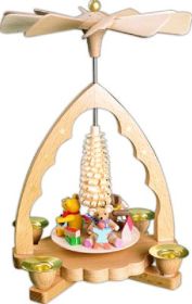 Weihnachtspyramide Bärenkinder Weihnachtspyramide Bärenkinder