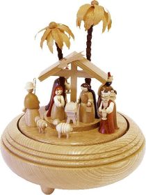 Spieldose Christi Geburt natur 18er Spielwerk