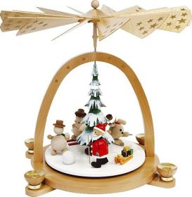 Weihnachtspyramide Schneemänner Weihnachtspyramide Schneemänner