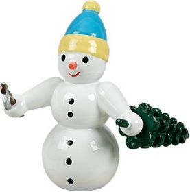 Schneemann Holzfäller Schneemann Holzfäller