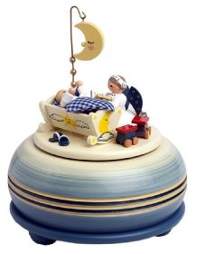 Spieldose Gute Nacht ( blau )
