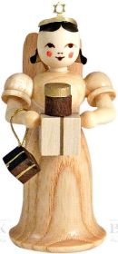Langrockengel mit Geschenke, natur