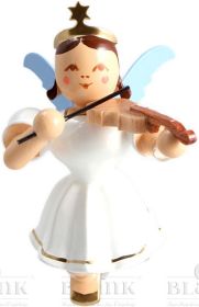 Schwebeengel mit Violine, farbig