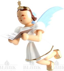 Schwebeengel Sänger, farbig