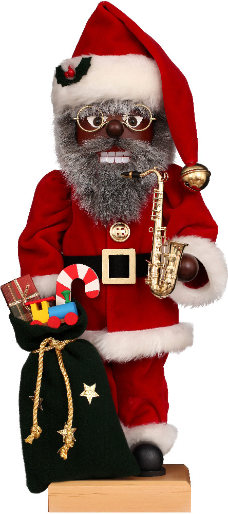 Nussnacker Weihnachtsmann Jazz