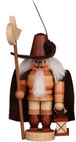 Nussknacker Mini Nachtwächter natur