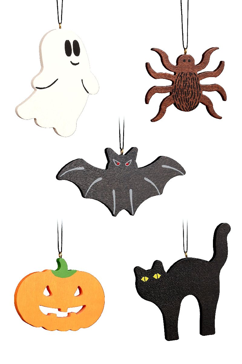 Baumbehang Halloween-Sortiment, 10-teilig