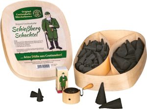 Geschenkset Spanschachtel Schießberg-Schachtel