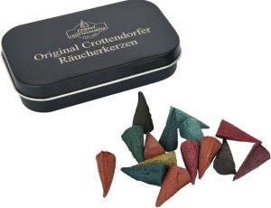 Blechdose Original Crottendorfer Räucherkerzchen - Bunte Mischung