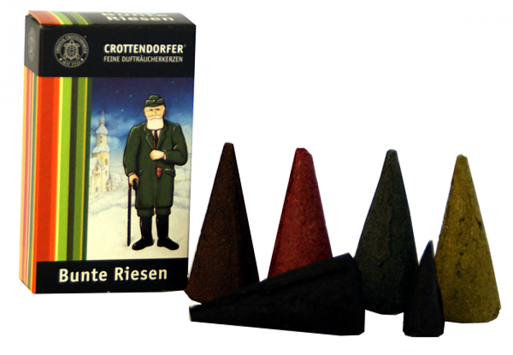 Räucherkerzchen Bunte Riesen, 5 St. Räucherkerzchen Bunte Riesen, 5 St.