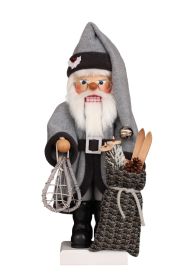 Nußknacker Grauer Weihnachtsmann