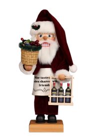 Nußknacker Weihnachtsmann Weinlese