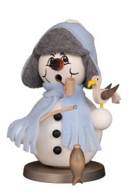 Räuchermann Schneemann Eisangler Räuchermann Schneemann Eisangler