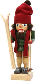 Nussknacker Skifahrer