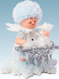 Schneeflöckchen mit Eiskugeln