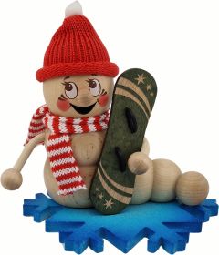 Rauchwurm Snowboard-Rudi