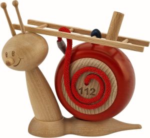 Räucherfigur Feuerwehrschnecke Räucherfigur Feuerwehrschnecke