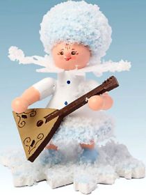Schneeflöckchen mit Balalaika