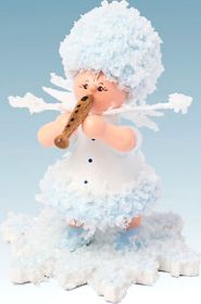 Schneeflöckchen mit Flöte