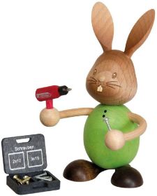 Stupsi Hase Handwerker