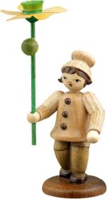 Blumenkind mit Butterblume - natur, 9,5 cm